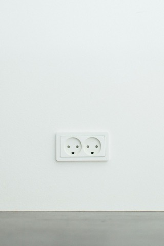 A socket on the wall